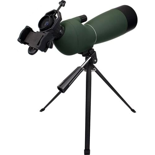 Hunting Observation Range Zoom Telescope Powerful Bak4 Prism FMC Lens Waterproof Monocular + Tripod SV28 25-75x70mm