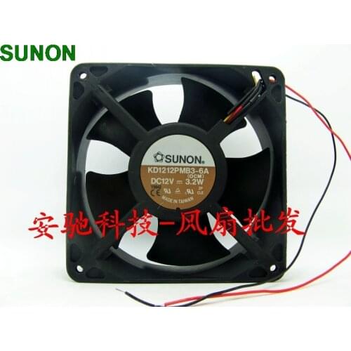 Original For Sunon KD1212PMB3-6A 12CM 12V 3.2W 12CM fan 12038