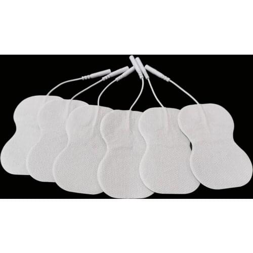 20/50p Muscle Stimulator Electrode Pads Non-woven Fabric Self Adhesive Replacement Pads 5.5x9cm for Tens Digital Therapy Machine