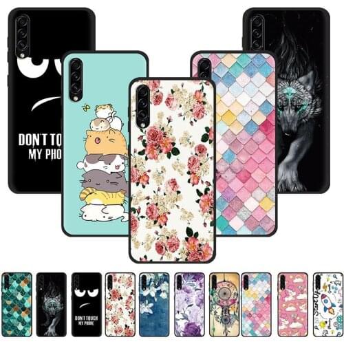 Anti-knock Back Phone Cover For Samsung A50S/A30S/SM-A307F/SM-A507F Phone Cover back Fashionable Painted TPU Design Colorfu