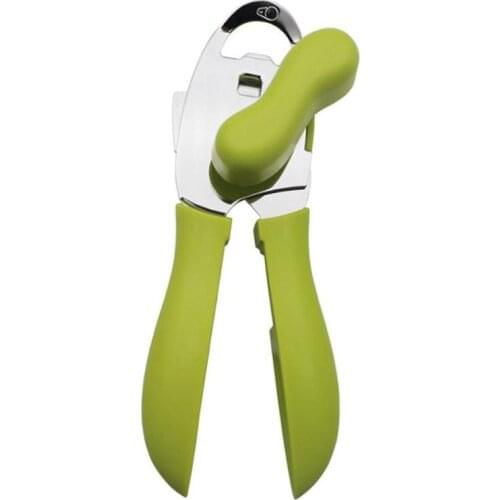 Manual Can Opener 4 In 1 Stainless Steel Can Opener With Ergonomic Handle Kitchen Household Screw Cap Bottle Opener Kitchen Tool