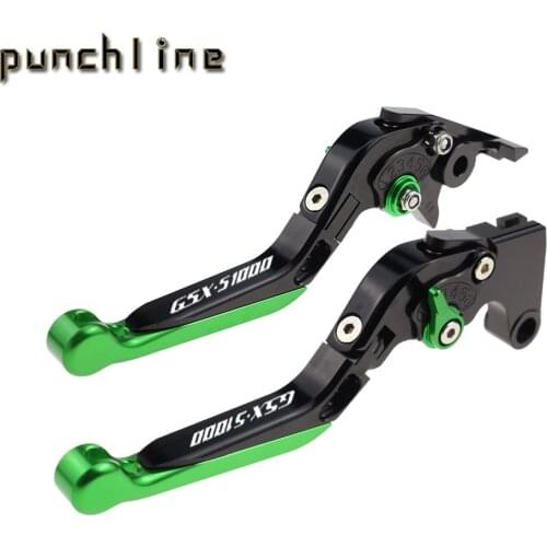 Fit For SUZUKI GSX-S1000 GSX S1000 GSXS 1000 GSX-S1000F GSXS1000 ABS 2015-018 Motorcycle Folding Extendable Brake Clutch Levers