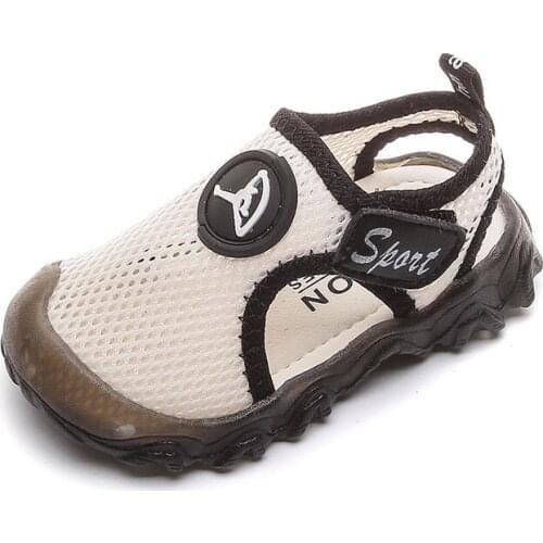 Skyshow--Toddler Shoes 0-2 Years Old ChildrenS Sandals Casual Shoes Summer Breathable Mesh Shoes, Microfiber Leather, Non-Slip