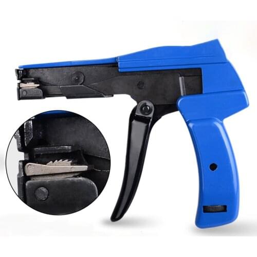 Clamping and cutting tools for fixing special cable pliers for nylon cables with high quality flange guns from 2.2mm to 4.8mm