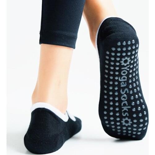 Women High Quality Pilates Socks Anti-Slip Breathable Backless Yoga Socks Ankle Ladies Dance Sports Socks for Fitness
