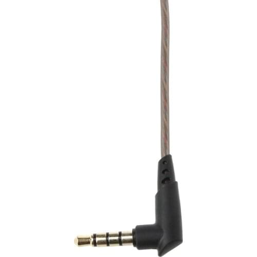 1.2m With Mic DIY Earphone Cable High Quality Replacement Cable Wire For Repair LX9B