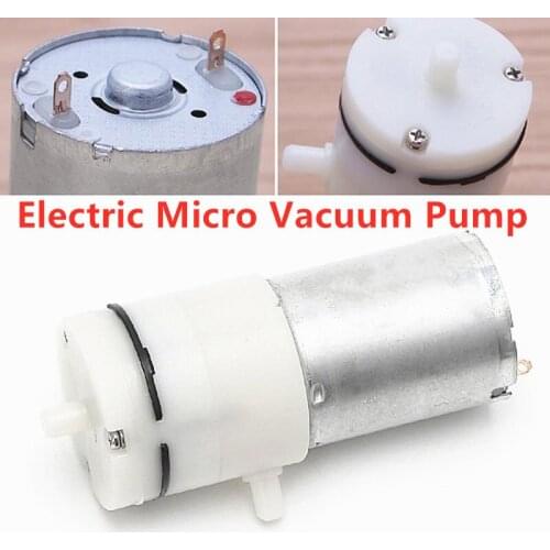 1PC Mini Electric Micro Vacuum Pump DC 12V Electric Pumps Air Pump Pumping Booster For Medical Treatment Instrument