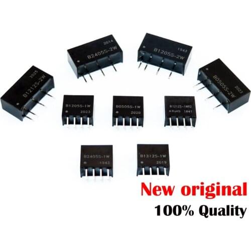 1W 2W series power module converter B0505S-1W B1205S-1W B1212S-1W B1212S-1WR2 B2405S-1W B0505S-2W B1212S-2W B1205S-2W B2405S-2W