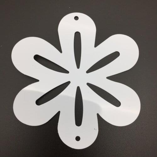 50g 90mm Big Flower Loose Large Sequins Sewing Crafts Solid White