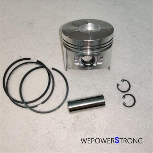 Free Shipping! Piston Kit W/ Rings Pin and Circlip Fits for CHINA MODEL 178F(FA) 6HP Small Air Cool Diesel Engine 3KW Generator