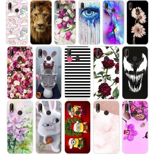 S Huawei P20 Lite Case 5.84inch Huawei P20 Lite Soft Rubber TPU Silicone Back Phone Case For Huawei P20 Lite Cover Bag Cases