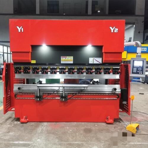 DA52S 3+1 Axis CNC Hydraulic Press Brake WE67K Sheet Metal Folding Bender Machine