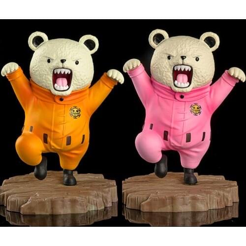 Anime Model Figurine toys Polar bear Bepo Figure PVC Action Anime Doll Model Toy Japan anime figure gift