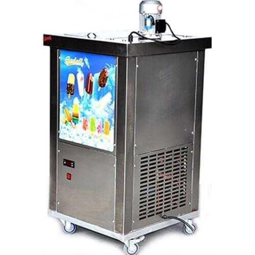Commercial single mold popsicle ice lolly machine ice lollipop making machine 3000pcs/day CFR BY SEA