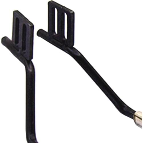 2Pieces 1/10 RC Metal Exhaust Pipes for RC Car Axial SCX10 -4 RC Car