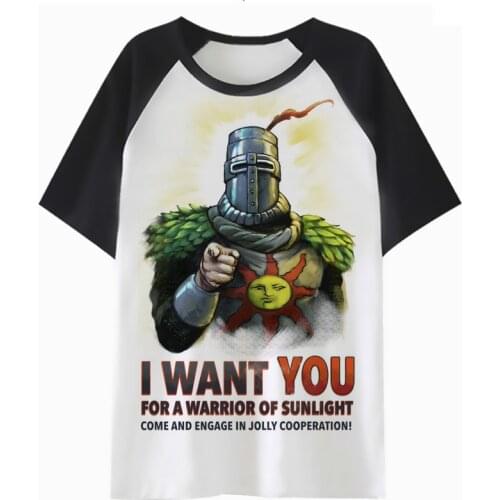 Dark souls t shirt tshirt hop men funny hip harajuku streetwear clothing male tee for t-shirt top C4199