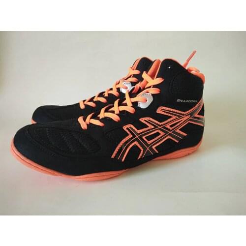 DK Men professional boxing wrestling fighting weightlifting shoes male comfortable supporting training boxing fighting boots