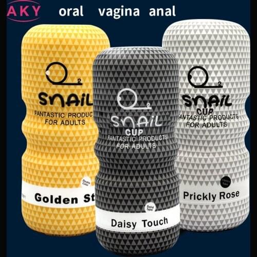 Male Masturbator Cup Realistic Vagina Masturbating Stimulation Sex Toy for Men Pussy Anal Oral Mouth Blowjob Masturbation Device