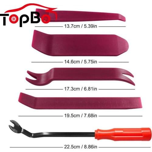 Auto No-Scratch Navigation Disassembly Seesaw Car Interior Plastic Seesaw Conversion Tool Door Clip Panel Trim Removal Tool Kits