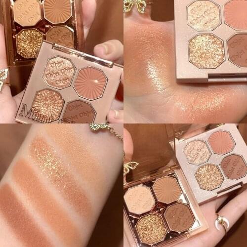 Matte Eyeshadow Palette Bright Gemstone Eye Shadows Shimmer Pearly Matte Eye Pigment Long Lasting Eyeshadow Makeup TSLM1