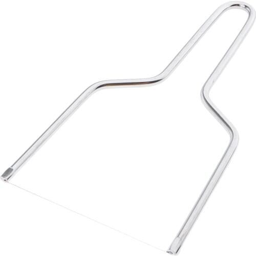 Stainless Steel Wire Slicer Cheese Butter Loaf Bread Cutter Slicer Hand Held for Loaf Bread Soft Food Jelly Pottery Mud