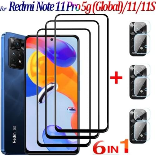 Redmi Note 10 Pro Smartphone 9D Glass for Note 10 S Tempered Glass 9T 9S xiaomi Note9 Note 9S 9Pro Redmi Note 10 5G Film Verre Trempe Redmi-Note-10 mobile screen protector redmi note10 pro