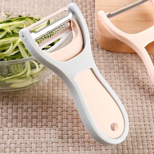 Removable Vegetable Peeler Stainless Steel Potato Slicer Carrot Grater 2 In 1 Sharp Fruit Vegetable Peeler Kitchen Accessories