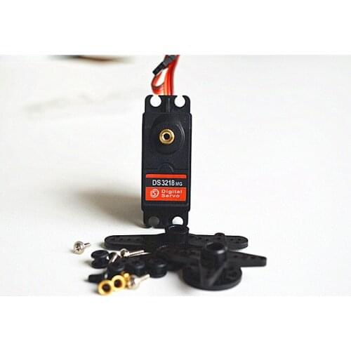 Official Smarian 4.8v-7.2v Metal Digital DS3218 Servo Use for Model Airplane or Robot Parts Diy Wheeled Robotic Car Chassis Di