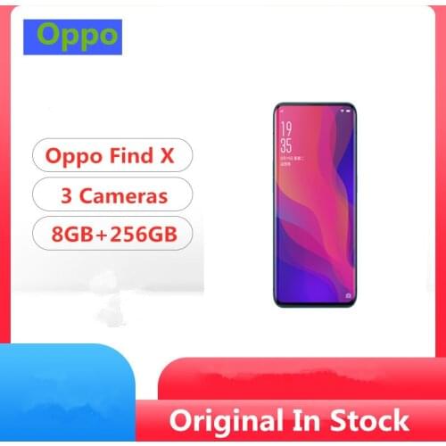 In Stock Oppo Find X 4G LTE Sim Free Phone Snapdragon 845 Android 8.1 6.42" IPS 2340X1080 8GB RAM 256GB ROM 25.0MP Face ID