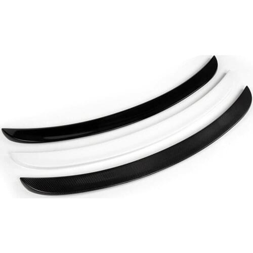 ABS/Carbon Fiber rear Roof boot Wing Spoiler For Tesla Model 3 2017-2020 Rear Trunk Lip Cover Car Styling