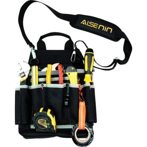Multifunctional repair special electrician 14PC belt bag, boutique tool belt bag, exported to Europe and America Oxford cloth