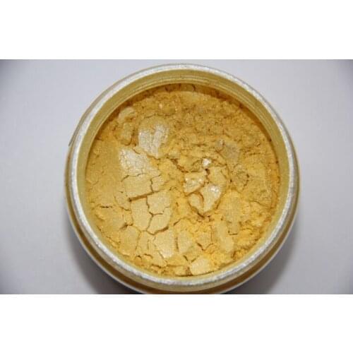 Light Yellow Nature Mica Glitter Shimmer Pearl Loose Pigments Mineral EyeShadow Dust Powder Makeup Party Cosmetic GR86741