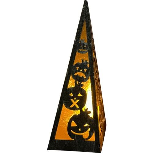 Jack-o-lantern Halloween Pumpkin Led Light Skeleton Ghost Hand Lamp Terrorist Atmosphere Festive Supplies DIY Home Decoration