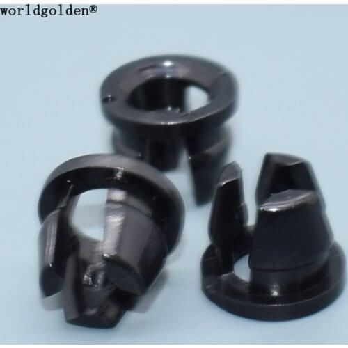 Worldgolden 100pcs auto fasteners Grommet for Ford#N807994,Toyta#90467-12042，90467-11126,Nissan#26399-40U00