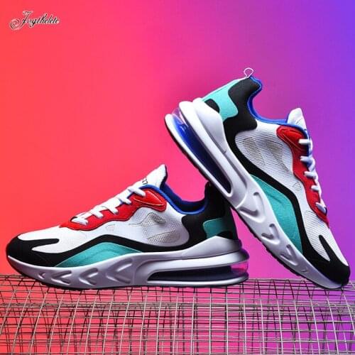2020 Jogthelete New Men Air Cushion Running Shoes Fashion Women Breathable Sport Shoes Couple Outdoor Lace-Up Jogging Sneakers 7