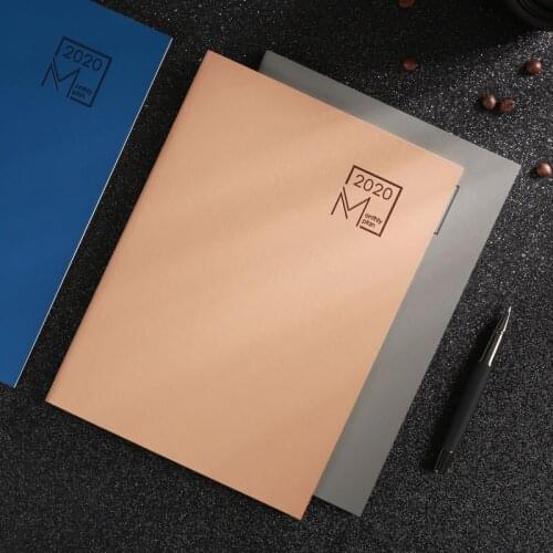 2020 Monthly Planner Efficiency Agenda Schedule Notebooks Diary Stationery for Man Woman Kids (July 2020 to December2021)