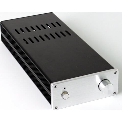 2020 New Mini Full Aluminum Chassis Headphone Box Amplifier Case PSU Box WA156