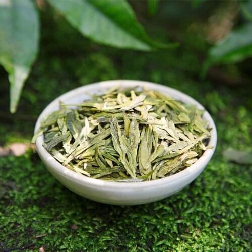 2021 EFUTON Dragon Well Lung Ching Chinese Tea Green Loose Leaf Dragonwell Fresh 250g