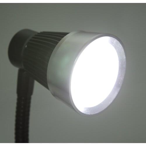 2X 12V Gooseneck LED Boat Bedside Reading Light Headboard Wall Mount Black