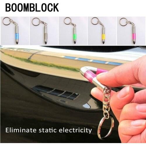 Car Interior Accessories Anti-static Keychain for Hyundai Creta Tucson BMW X5 E53 VW Golf 4 7 5 Tiguan Kia Rio Sportage 2017