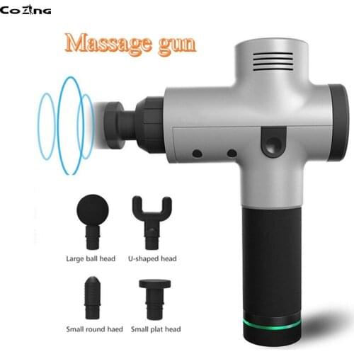 Home Remedies Massage Gun Vibration Deep Tissue Percussion Massager Handheld Deep Muscle Quiet Massager For Athletes Pain