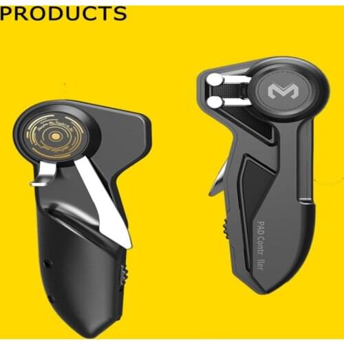 Six-finger Flat Chicken Artifact/chicken Handle Gamepad PUBG Mobile Trigger Shooter Controller Joystick For IPad Android IOS