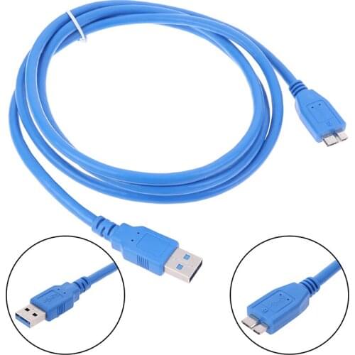 USB 3.0 A Male AM to Micro B Cable For External Hard Drive 0.3m/0.6m/1.8m
