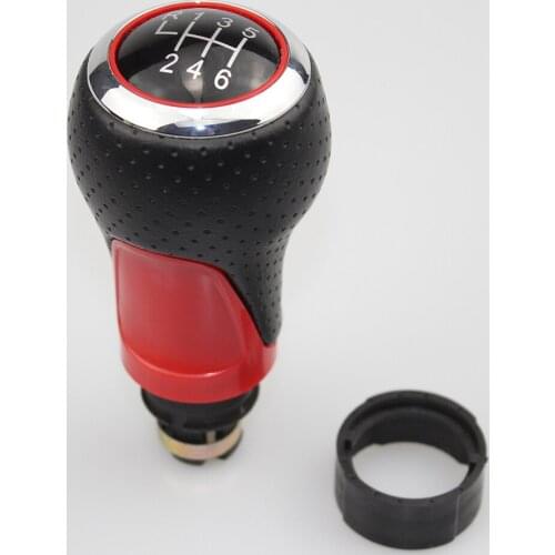 Red Car gear shift knob for Audi A3 S3 A4 S4 public General purpose