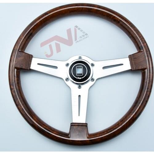 Modified Steering Wheel Copy Wood Universal JDM Racing Car Steering Wheel