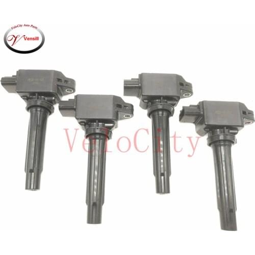 Set Of 4 PCS Part No# PE20-18-100 PE20-18-100A PE01-18-100 H6T61271 Ignition Coil Fits 2016-2019 MAZDA MX-5 Miata 2.0L