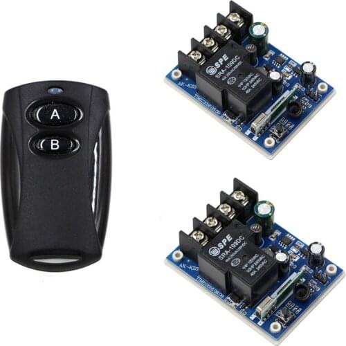 New Product Offers DC 12V-48V 1 Channel Wireless Remote Control Switch Radio Switch 315mhz Transmitter & Receiver 200m