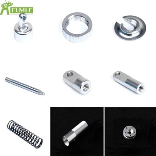 Alloy 6MM Front & Rear Shock Absorber Assembly Parts Set for 1/6 HPI FG Monster Hummer Truck ROFUN ROVAN Big Monster Toys Parts
