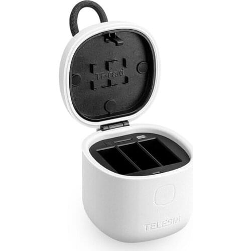 Suitable for goprohero8/7/6/5 sports camera triple rechargeable battery set accessories Two battery set camera accessories