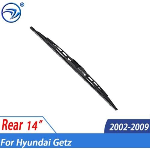 Wiper 14" Rear Wiper Blade For Hyundai Getz 2002 -2009 2008 2007 2006 2005 2004 2003 Windshield Windscreen Rear Window